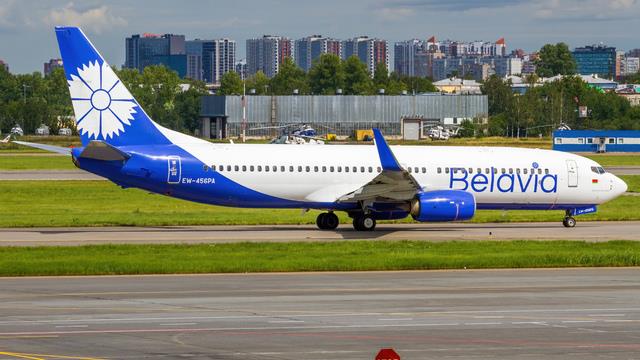EW-456PA:Boeing 737-800:Белавиа